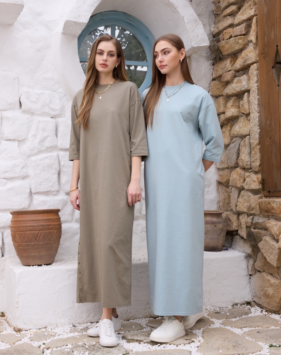 AS SS26 oversize loose T-shirt - Linen Dress Wrap 리뷰 및 가격