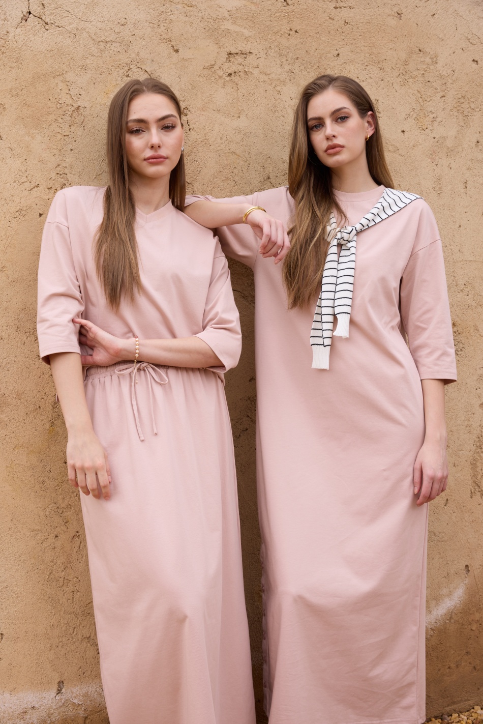 AS SS26 oversize loose T-shirt - Linen Dress Wrap 리뷰 및 가격