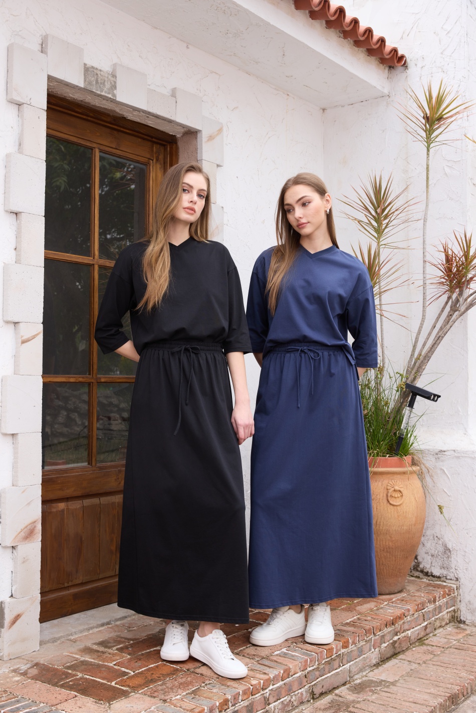 AS SS26 oversize loose T-shirt - Linen Dress Wrap 리뷰 및 가격