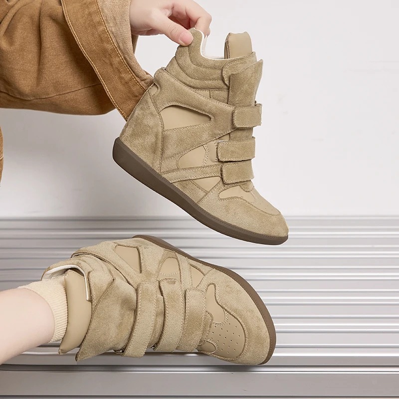Women Ankle Boots Genuine Leat - Wedge Espadrille Women 리뷰 및 가격