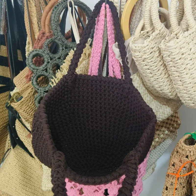 High-end hand-woven straw tote - Tote Bag Beach 리뷰 및 가격