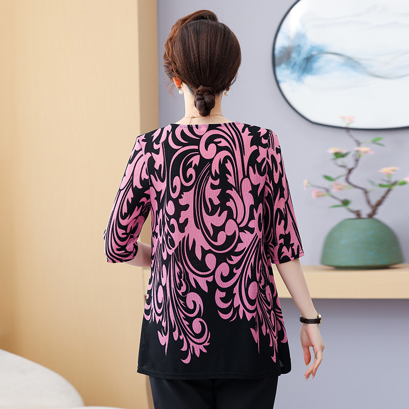 Women Round Neck Spring Summer - Romper Floral Print 리뷰 및 가격