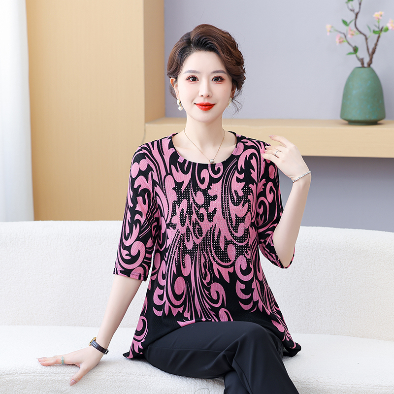 Women Round Neck Spring Summer - Romper Floral Print 리뷰 및 가격