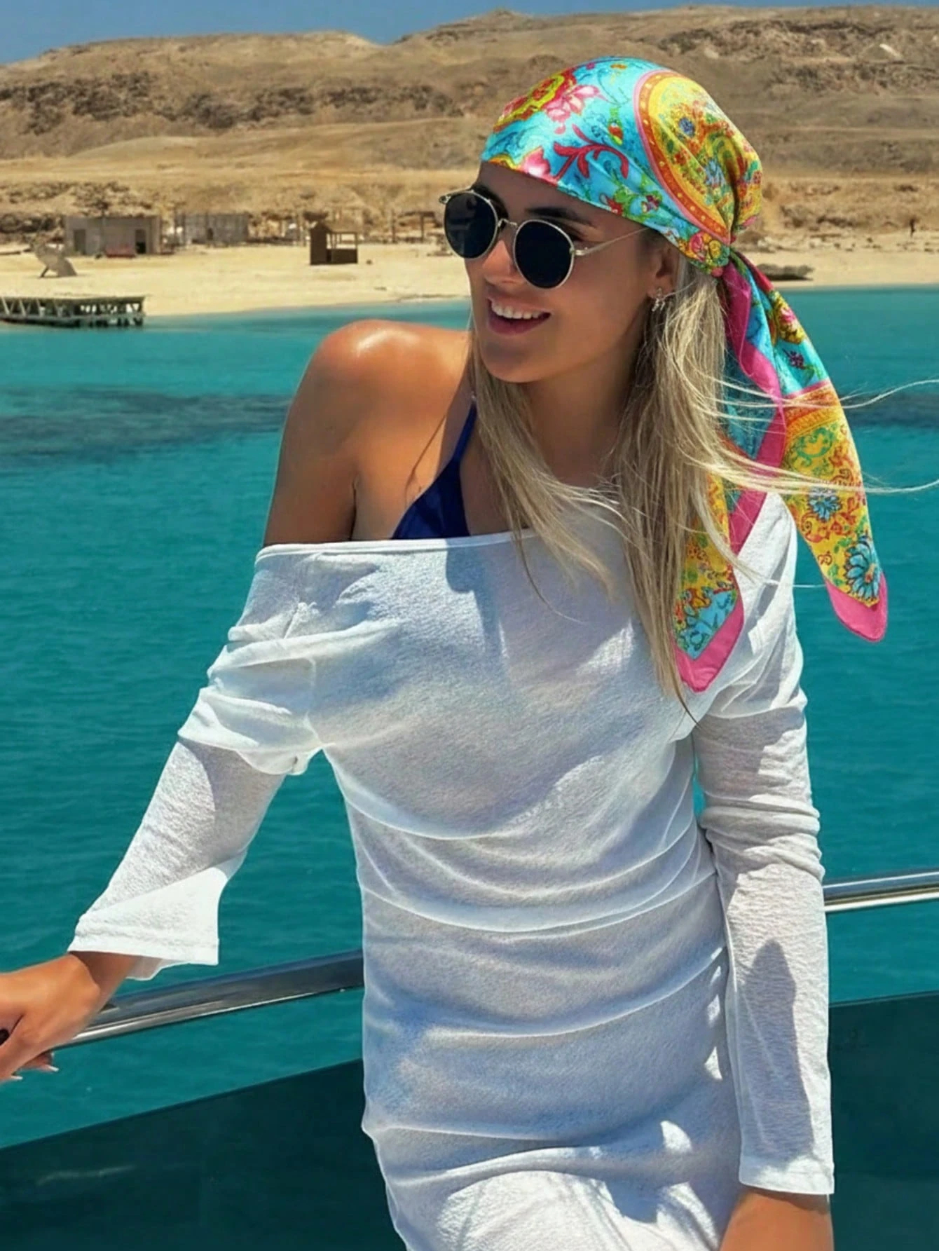 Luxury Brand Silk Satin Square - Headband Summer Knit 리뷰 및 가격