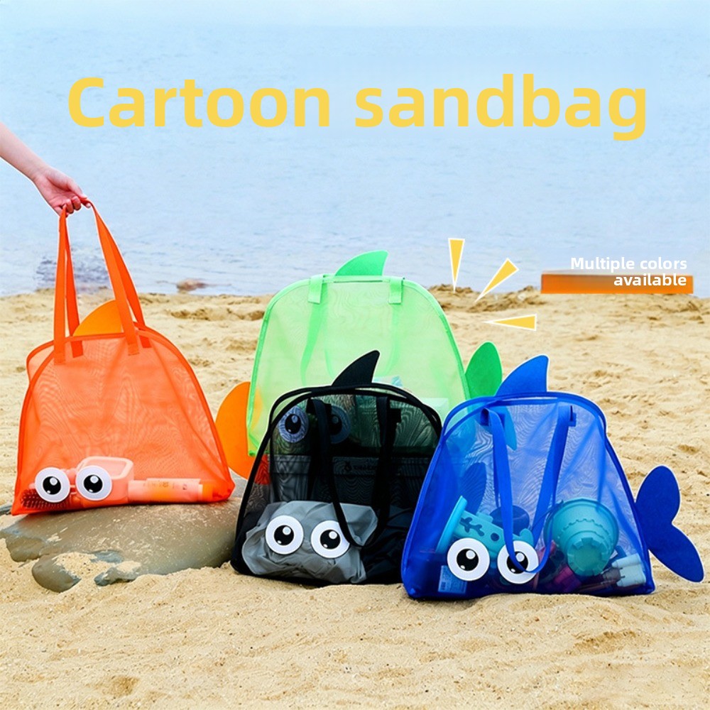 Kids Mesh Beach Bags Colorful  - Tote Bag Beach 리뷰 및 가격