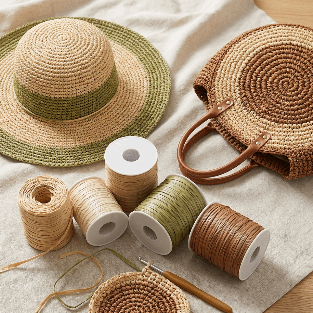 Premium Quality 120M Per Roll  - Crochet Bag Raffia 리뷰 및 가격