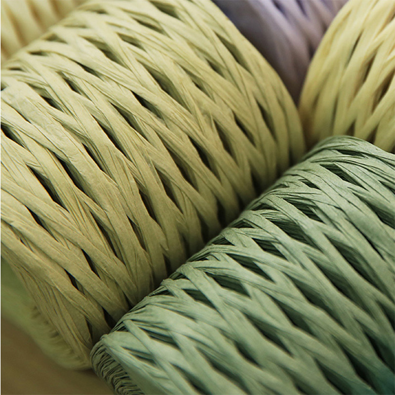 200m Natural Raffia Straw Yarn - Crochet Bag Raffia 리뷰 및 가격